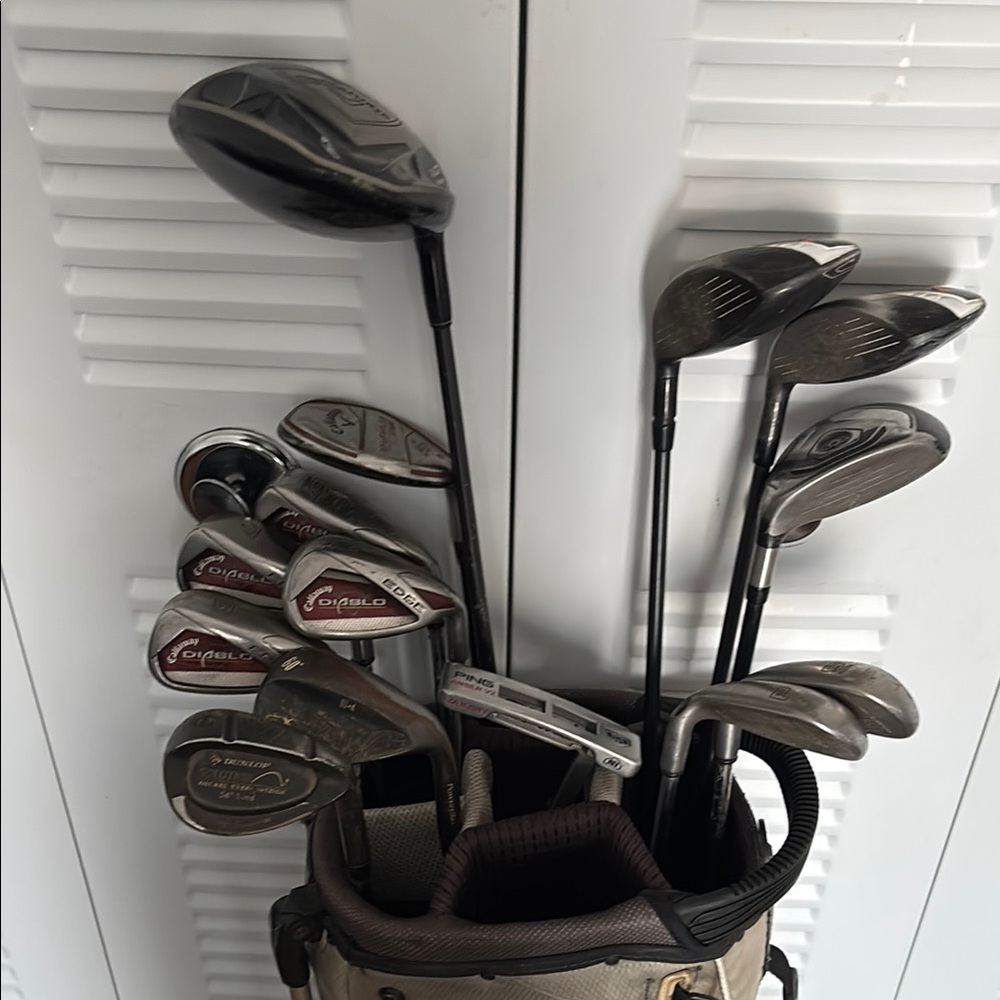 Golf Club Set with Golf Clubs Included
